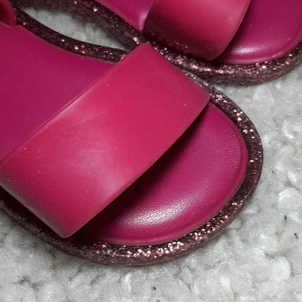 MINI MELISSA FUSHIA PINK MAR sandals Size 6